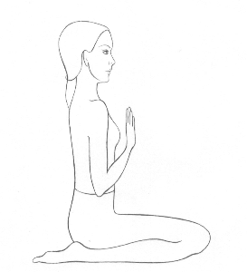 Упражнение "стенки" - руки от себя (анахата)